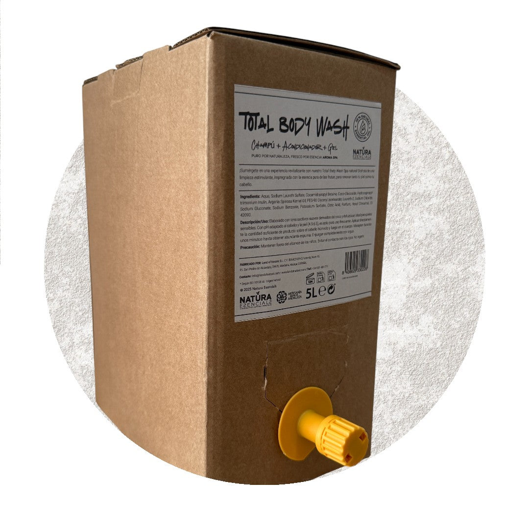 Total Body Wash natural para cuerpo y cabello | Natura Esencials