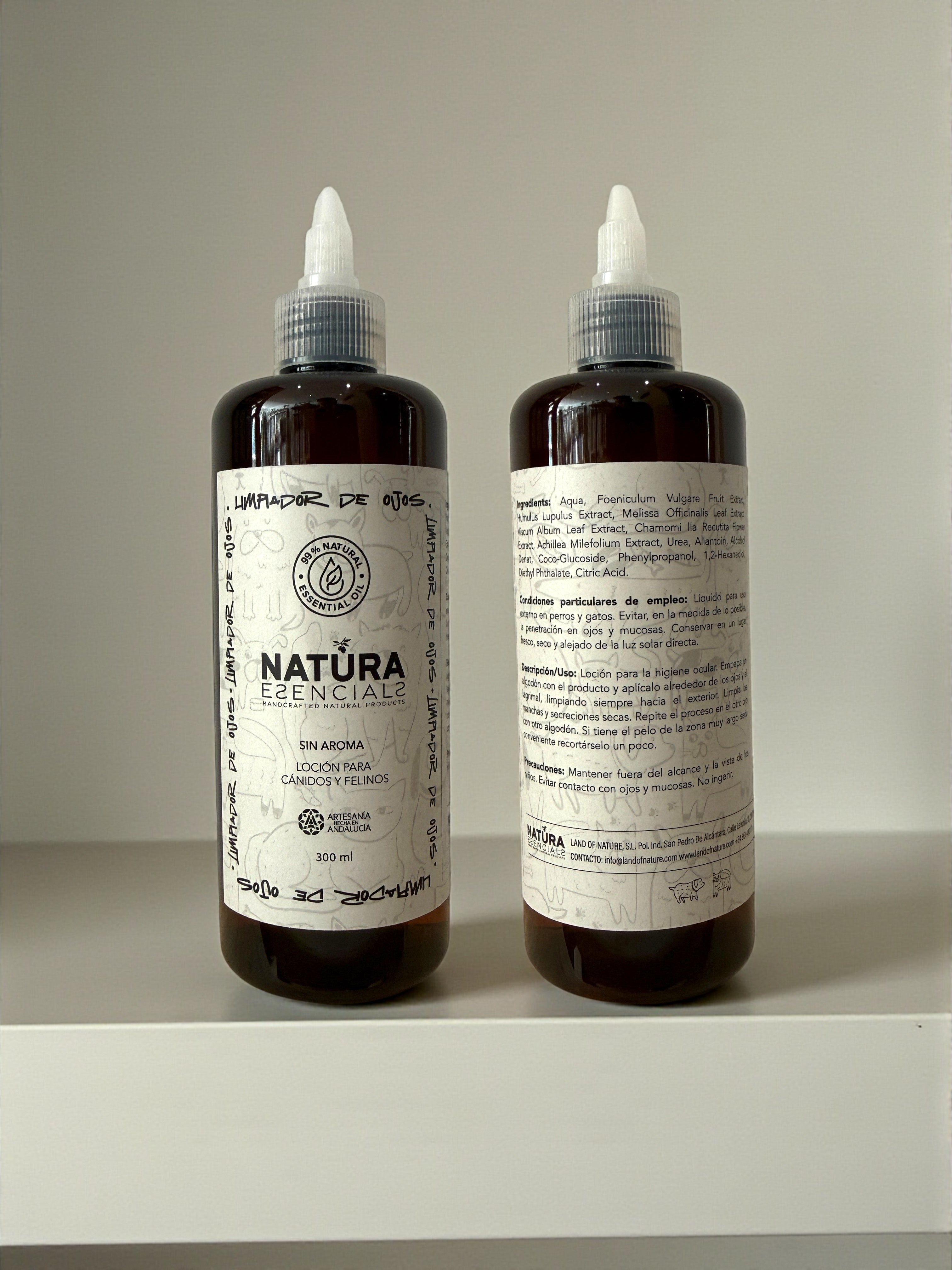 Limpiador de ojos para perros y gatos | Natura Esencials